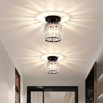 Monroe Antique Crystal Ceiling Light