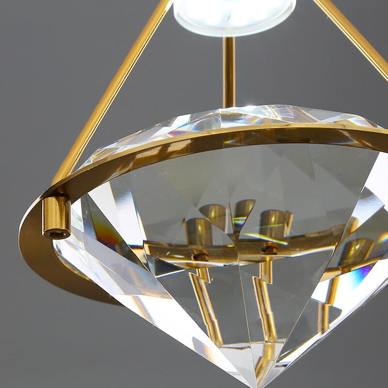 Elena Crystalline Copper Pendant
