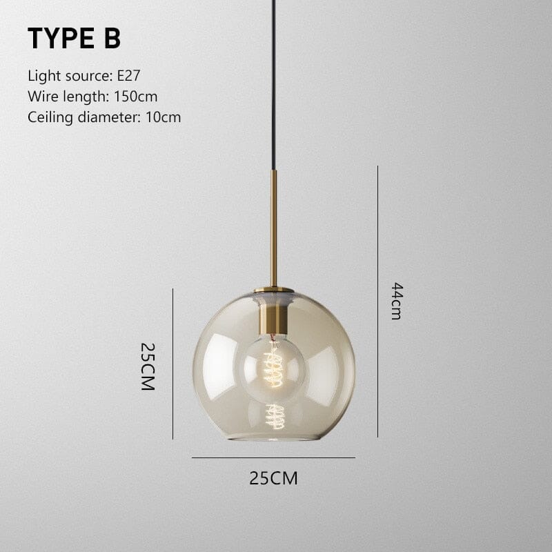 Adele Artisan Nordic Pendant Light