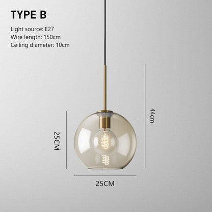 Adele Artisan Nordic Pendant Light