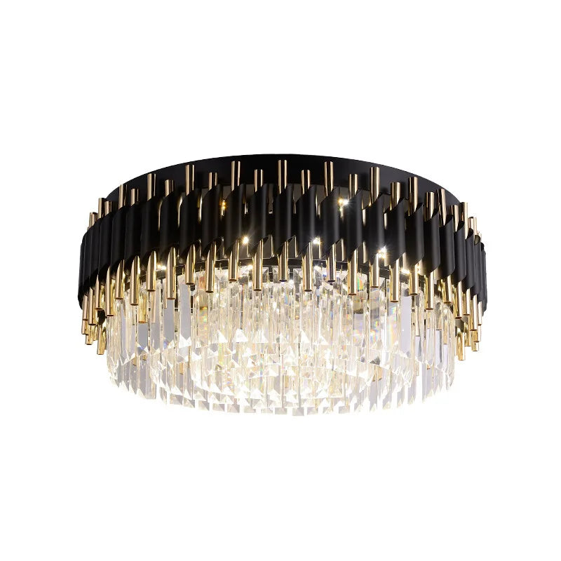 Amélie Luxury Crystal Black Chandelier