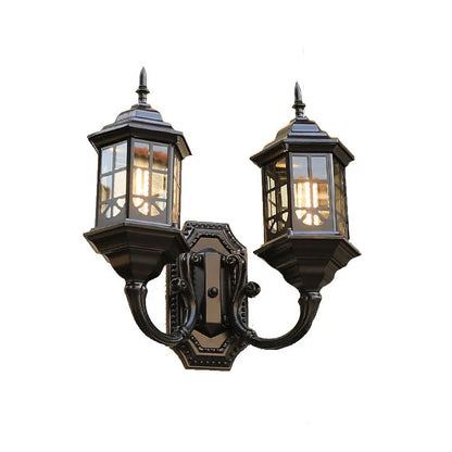 Amélie Outdoor Dual Head Wall Lamp Waterproof Garden Light
