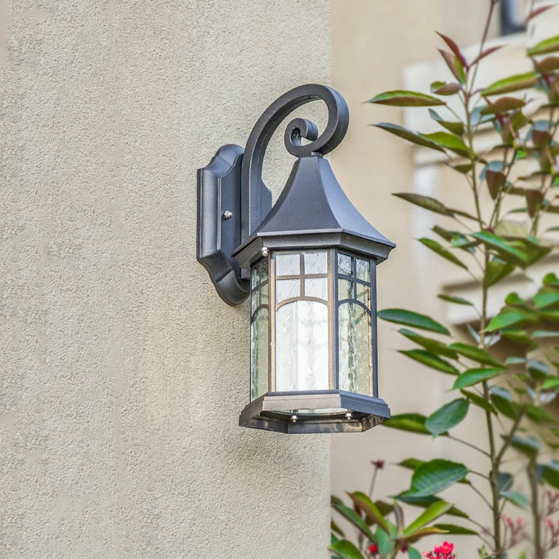 Sophie Retro Outdoor Wall Lamp Waterproof Porch Light