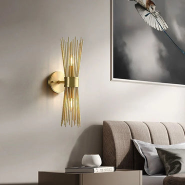 Elodie Brass Artistry Wall Sconce