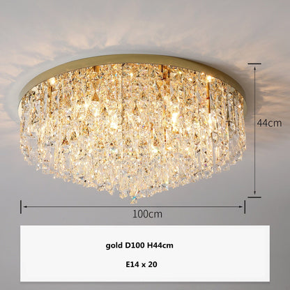 Amara Luxury K9 Crystal Ceiling Lamp