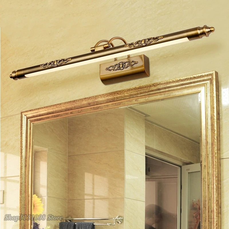 Élise Waterproof Retro Mirror Cabinet LED Wall Lamp