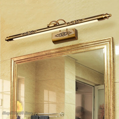 Élise Waterproof Retro Mirror Cabinet LED Wall Lamp