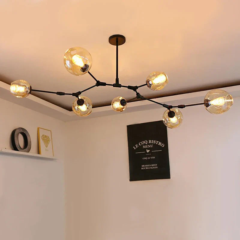 Inès Customizable Derrick Chandelier