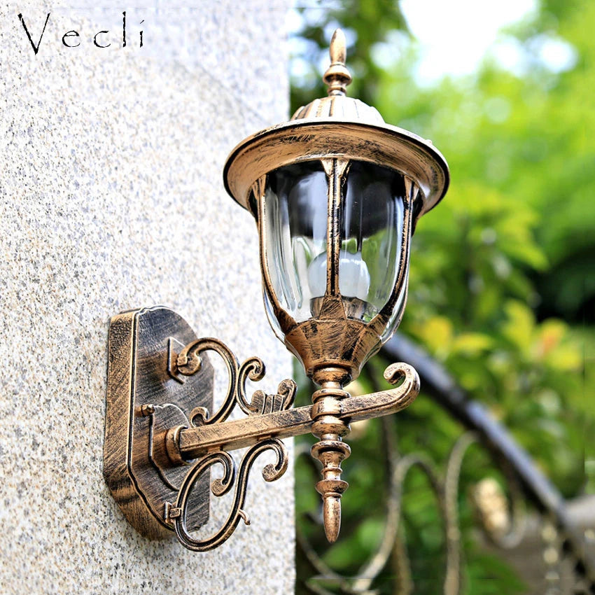 Madeleine Retro Outdoor Wall Lamp Waterproof Garden Light