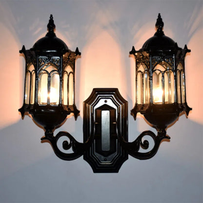 Éliane Outdoor Double Head Wall Lamp Waterproof Villa