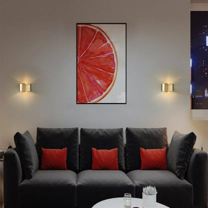 Amélie Golden Ring Wall Lamp with Modern Nordic Design