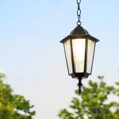 Amélie Outdoor Retro Pendant Chandelier Garden Pavilion