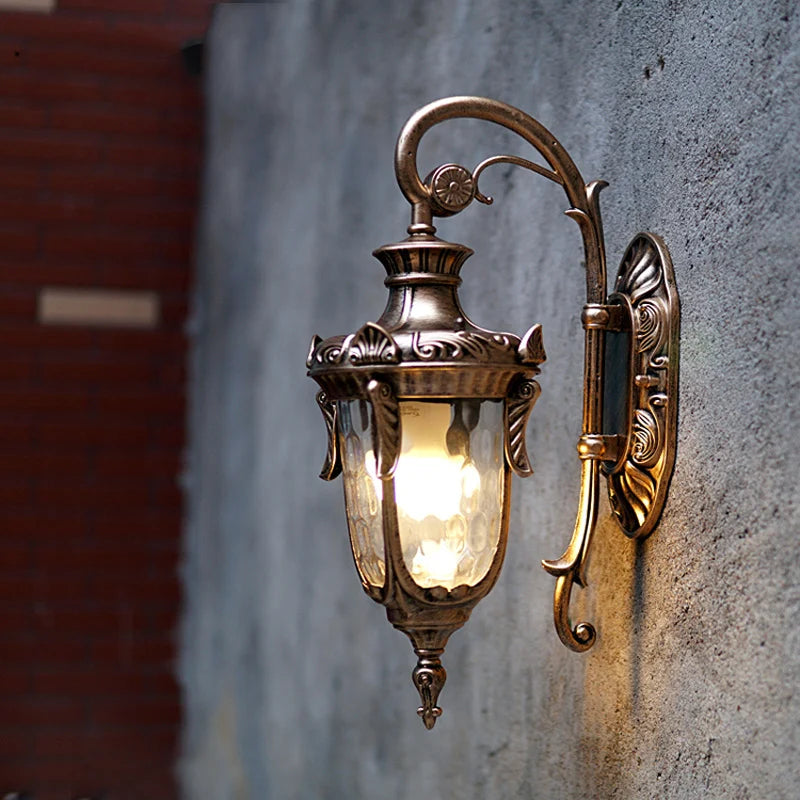 Celeste Retro Outdoor Waterproof Wall Lamp