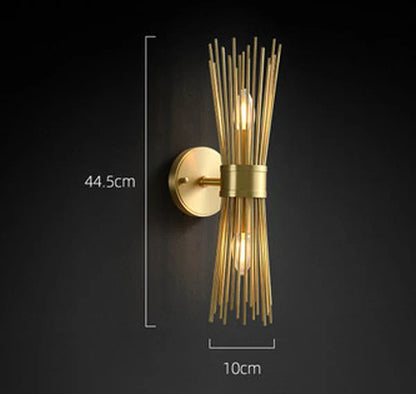Elodie Brass Artistry Wall Sconce