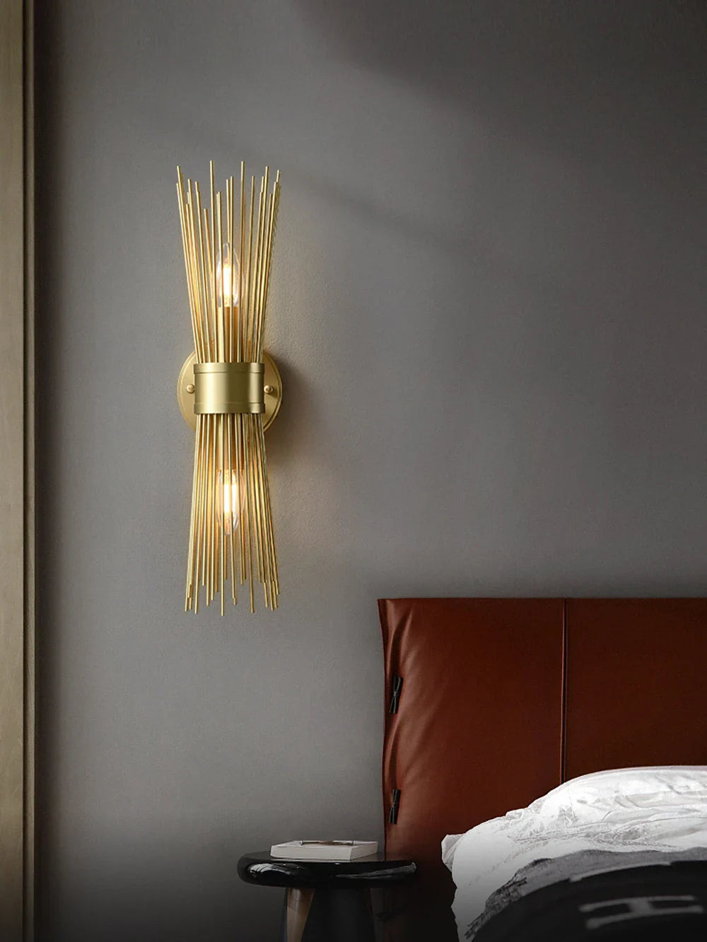 Elodie Brass Artistry Wall Sconce