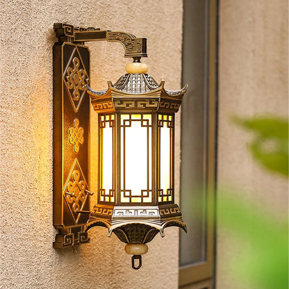 Camille Outdoor Waterproof Wall Lamp Retro Corridor Light