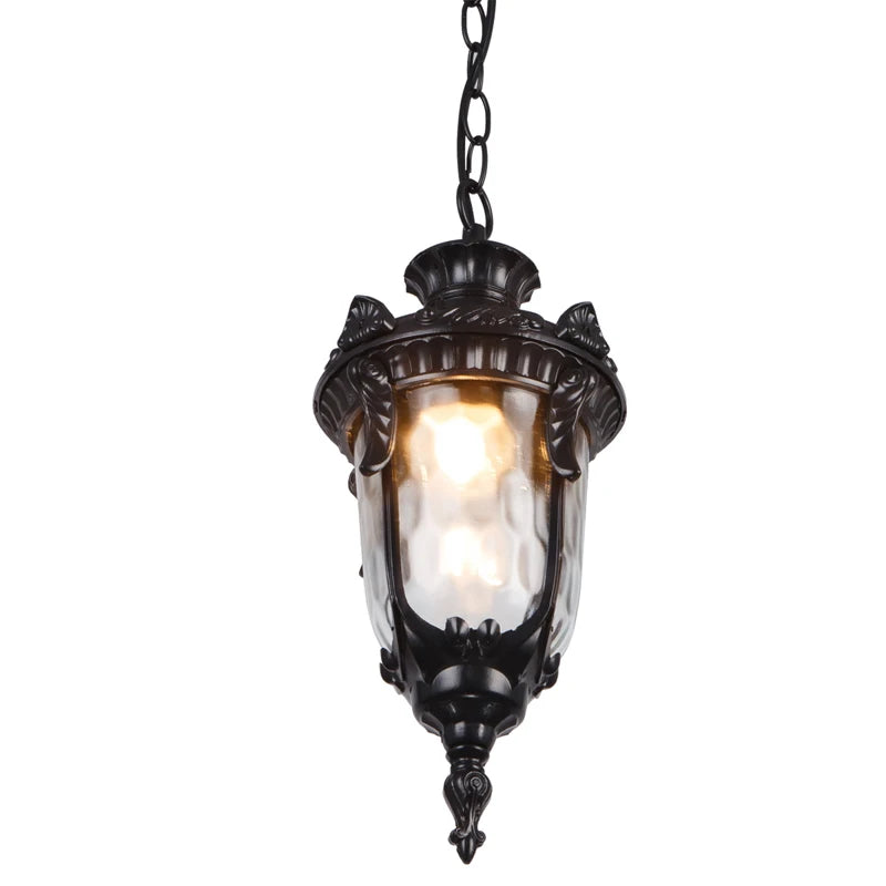 Camille Retro Outdoor Pendant Lamp European Patio Light