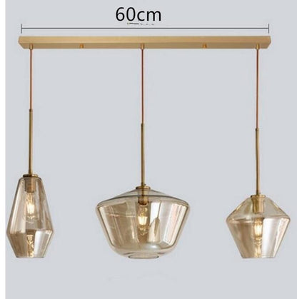 Monica Designer Glass Pendant Light