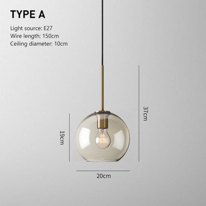 Adele Artisan Nordic Pendant Light