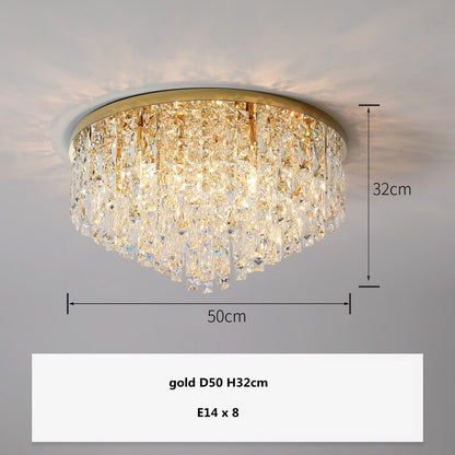 Amara Luxury K9 Crystal Ceiling Lamp