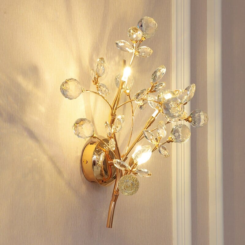 Adele Nature-Inspired Metal Branch Wall Lamp