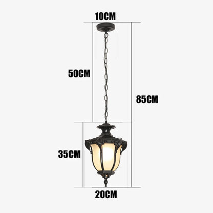 Éloise Waterproof Outdoor Pendant Chandelier Garden Light