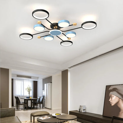 Céline Modern Multi-Light LED Ceiling Chandelier