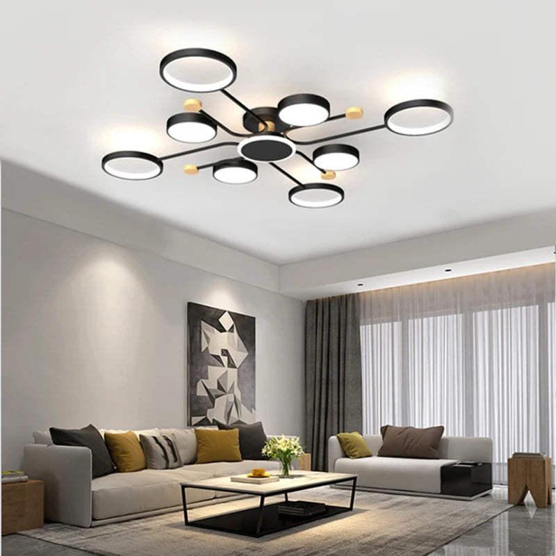 Céline Modern Multi-Light LED Ceiling Chandelier