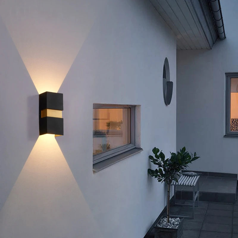 Chloé Outdoor Waterproof Wall Light Modern Stairway Lamp