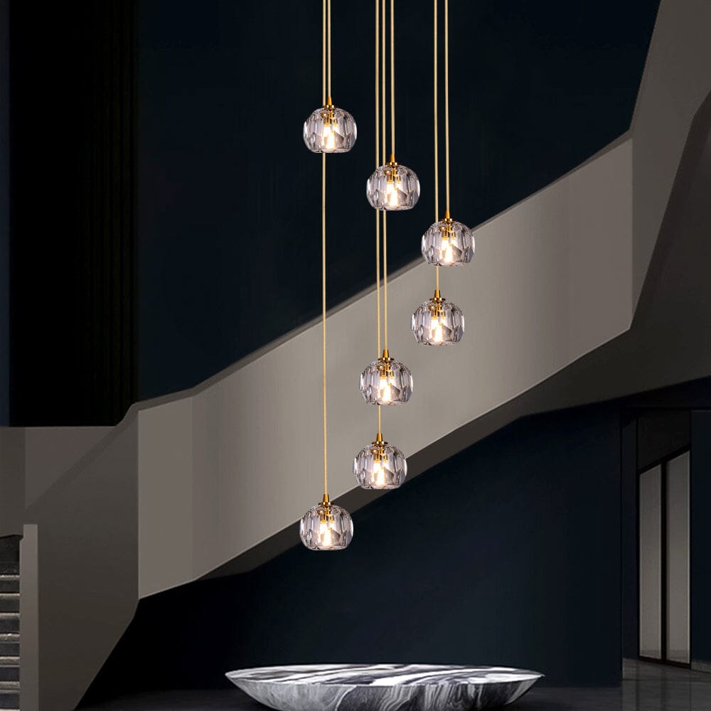 Clara Crystal Charm Pendant Light
