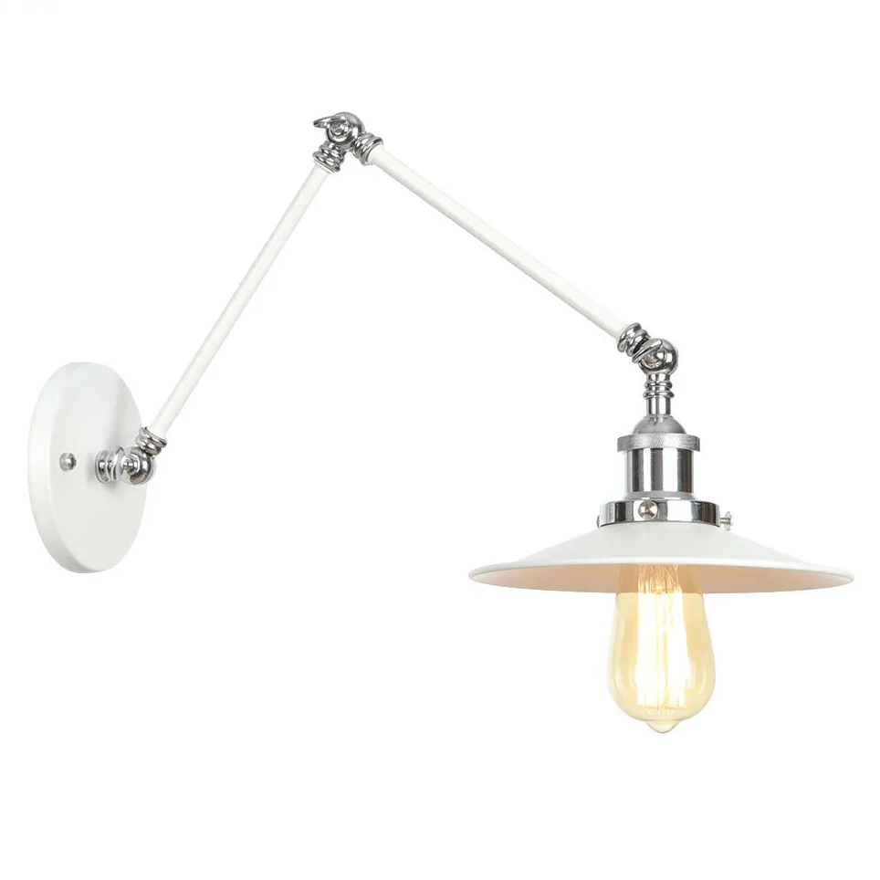 Clémence Industrial Swing Arm Wall Light