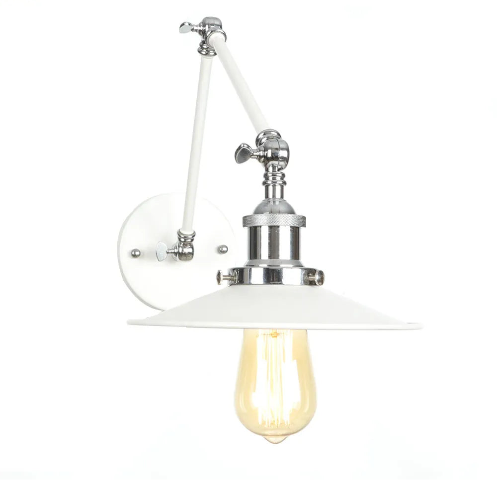 Clémence Industrial Swing Arm Wall Light