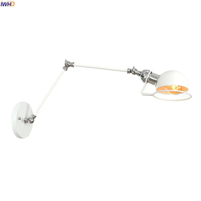 Colette Adjustable Long Arm Wall Lamp Vintage