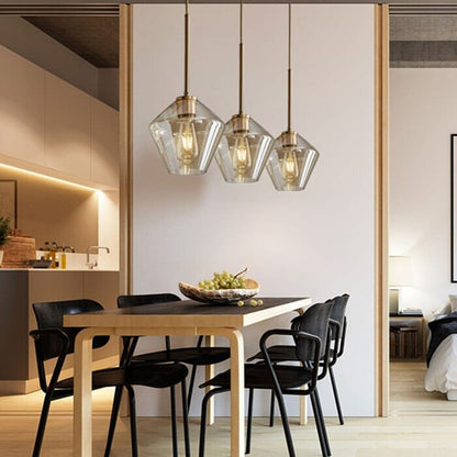 Monica Designer Glass Pendant Light