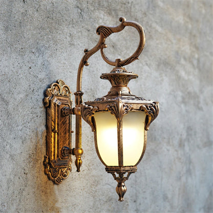 Vivienne Retro Bronze Outdoor Wall Sconce