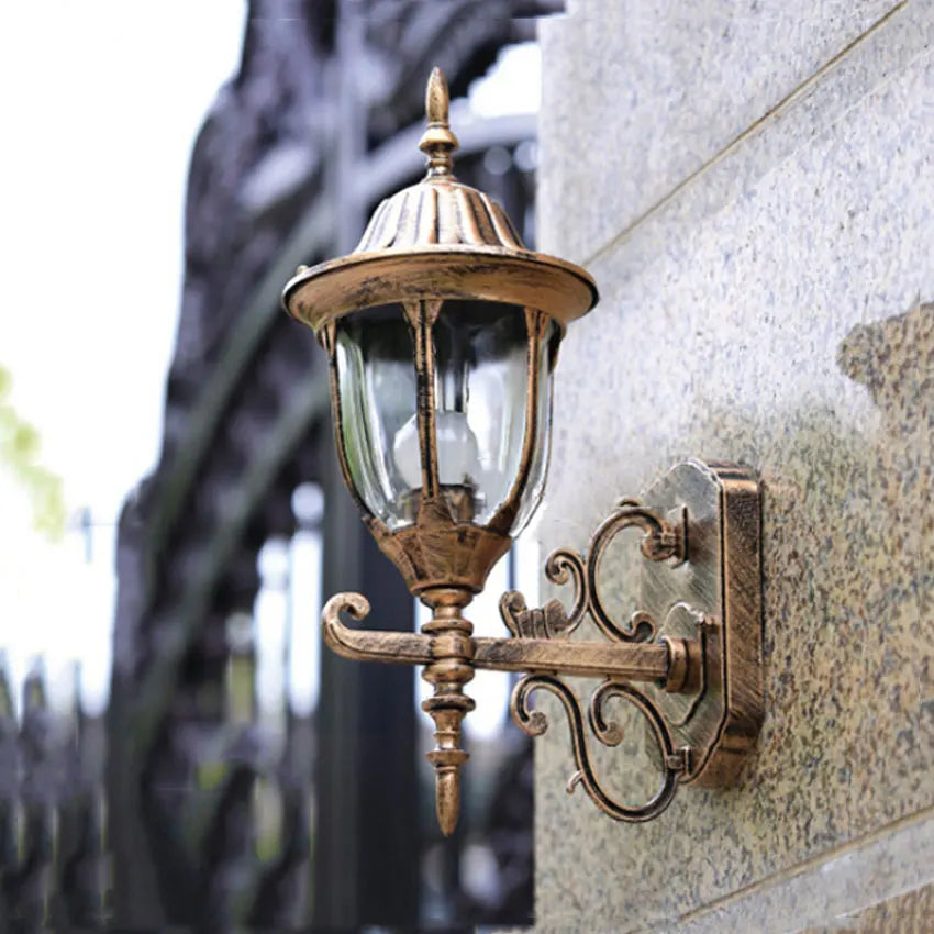 Madeleine Retro Outdoor Wall Lamp Waterproof Garden Light