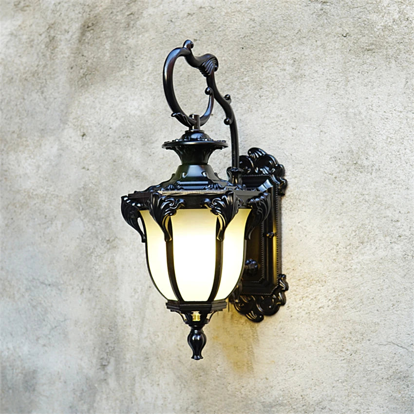 Vivienne Retro Bronze Outdoor Wall Sconce