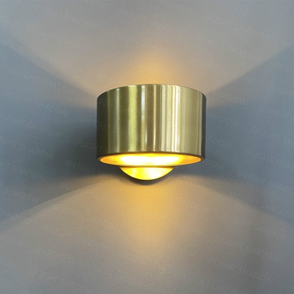 Amélie Golden Ring Wall Lamp with Modern Nordic Design