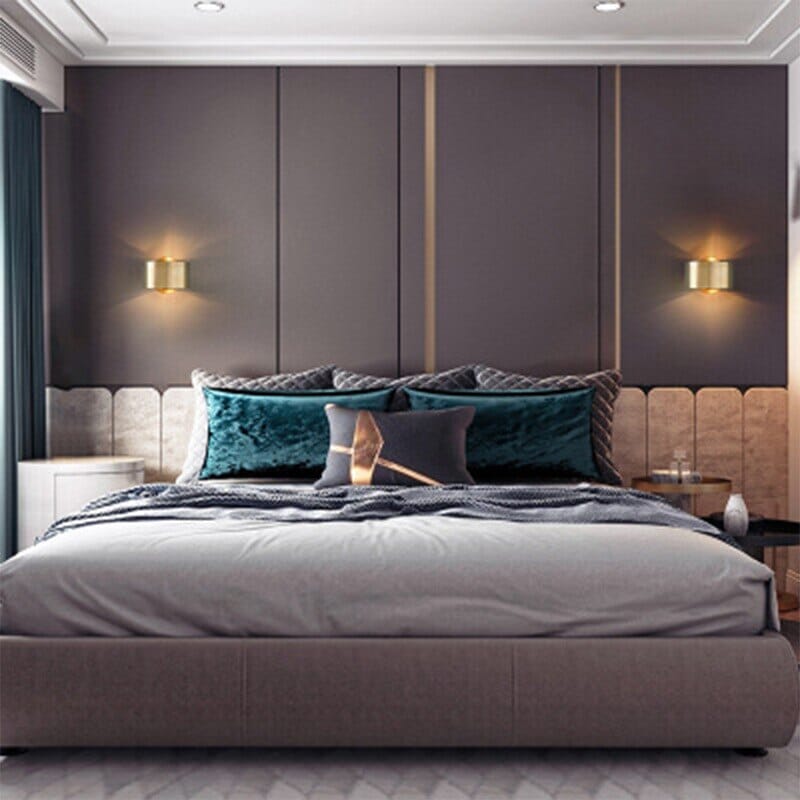 Amélie Golden Ring Wall Lamp with Modern Nordic Design