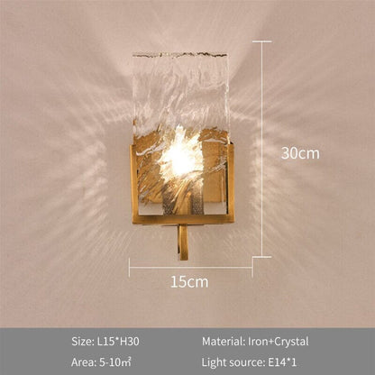 Juliette Crystal Chandelier Sconce