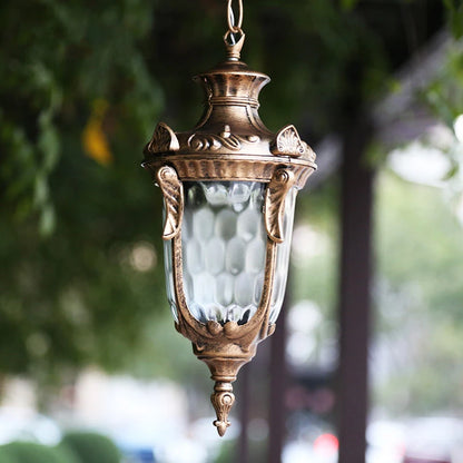 Camille Retro Outdoor Pendant Lamp European Patio Light