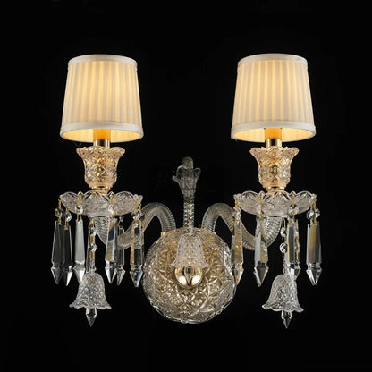 Minimalist Crystal Candle Chandelier for Living Room and Bedroom