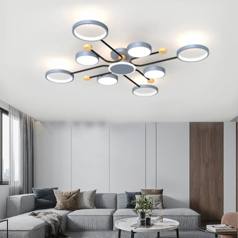 Céline Modern Multi-Light LED Ceiling Chandelier