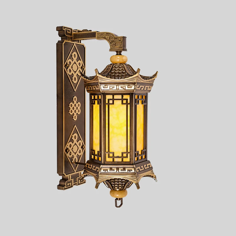 Camille Outdoor Waterproof Wall Lamp Retro Corridor Light