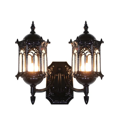Éliane Outdoor Double Head Wall Lamp Waterproof Villa
