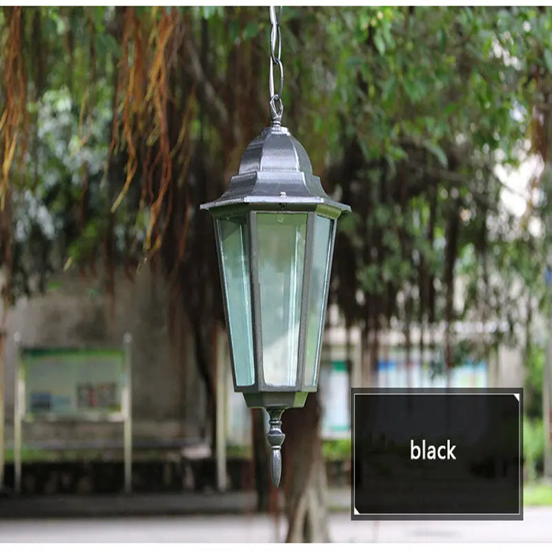 Amélie Outdoor Retro Pendant Chandelier Garden Pavilion