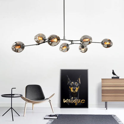 Inès Customizable Derrick Chandelier