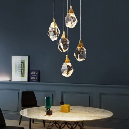 Camille Sparkling Diamond Crystal Chandelier