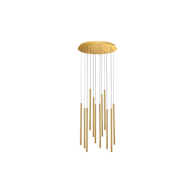 Arielle Spiral LED Staircase Pendant Chandelier