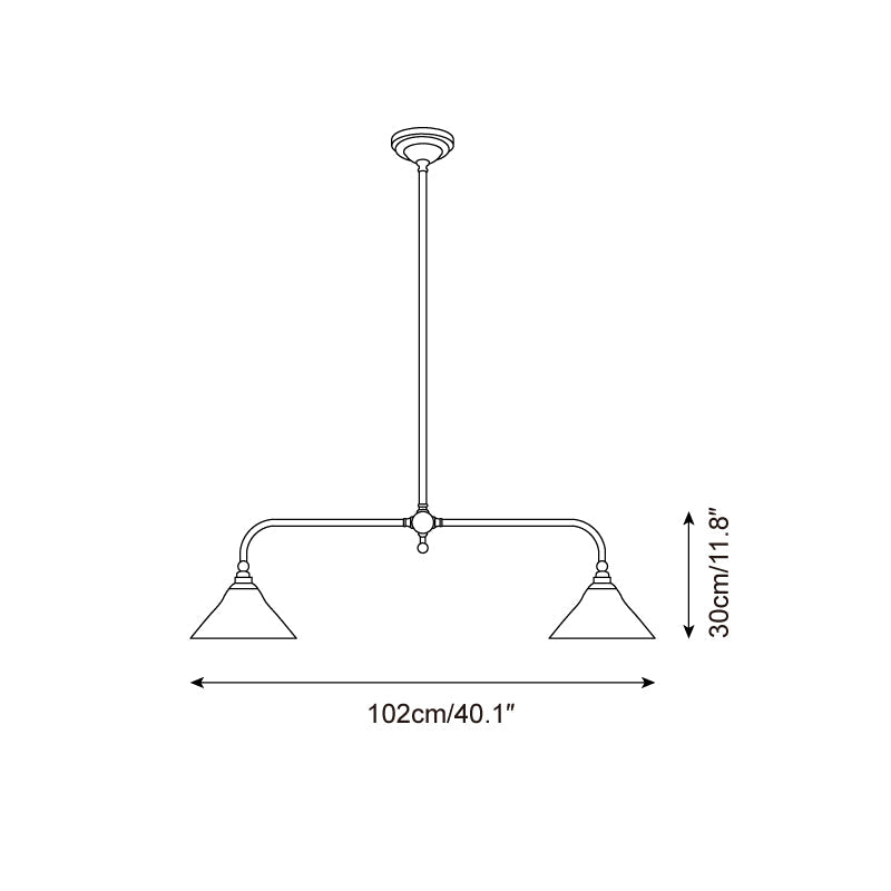 Clémence Heirloom Linear Chandelier